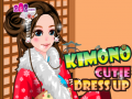 Spel Kimono Schattige Aankleed aanlyn