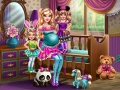 Spel Barbie met tweeling aanlyn