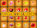 Spel Valentynsdag Mahjong aanlyn