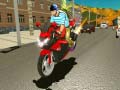 Spel Hoofweg Fiets Verkeer Moto Racer aanlyn