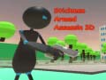 Spel Stickman Gewapende Moordenaar 3D aanlyn