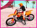 Spel Motocross Strand Spring Fiets Stunt aanlyn