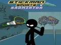 Spel Stickman Sport Badminton aanlyn