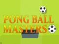 Spel Pong Bal Meesters aanlyn