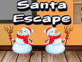 Spel Santa Ontsnapping aanlyn