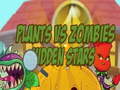 Spel Plante teen Zombies: Versteekte Sterre aanlyn