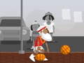 Spel Basketbal Papa aanlyn