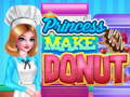 Spel Prinses Maak Donuts Kook aanlyn