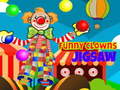 Spel Grappige Klowns Legkaart aanlyn