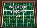 Spel Naweek Sudoku 21 aanlyn