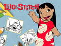 Spel Kleurboek Lilo en Stitch aanlyn