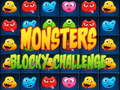 Spel Blok Monsters Uitdaging aanlyn