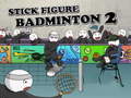 Spel Stokfiguur Badminton 2 aanlyn