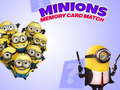 Spel Minion Geheue Kaart Wedstryd aanlyn