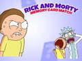 Spel Rick en Morty Geheuekaarte Wedstrijd aanlyn