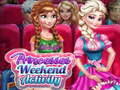 Spel Prinsesse-weekend aktiwiteite aanlyn