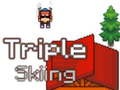 Spel Drie-voud Ski 2D aanlyn