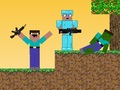 Spel Noob teen Pro: Zombie Apokalips aanlyn