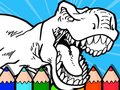 Spel Kleur dinosourusse vir kinders aanlyn