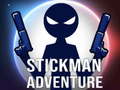 Spel Stickman avontuur aanlyn