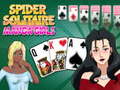 Spel Spider Solitaire Manga Meisies aanlyn