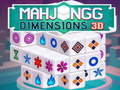 Spel Mahjongg Dimensies 3D aanlyn