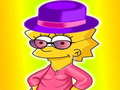 Spel Kleed Lisa Simpson aanlyn