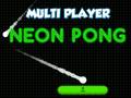 Spel Neon Pong Veelspelers aanlyn