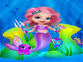 Spel Ou mermaid meisie aankleed aanlyn