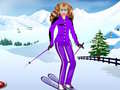 Spel Barbie Sneeuwborde Kleed aanlyn