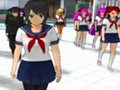 Spel Sakura Skool Meisie Yandere Simuleerder aanlyn