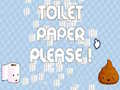 Spel Asseblief, toilet papier aanlyn