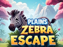 Spel Vlakke zebra ontsnap aanlyn