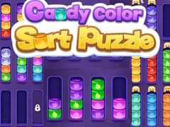 Spel Candy Kleur Sortering Legkaart aanlyn