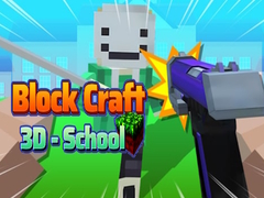 Spel Block Craft 3D - Skool aanlyn