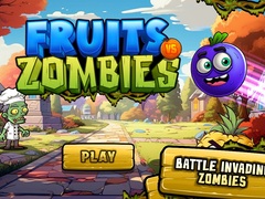 Spel Vrugte teen Zombies aanlyn