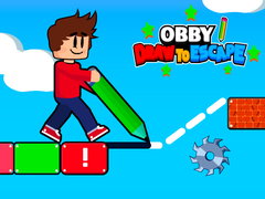 Spel Obby Teken om te Ontsnap aanlyn