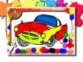 Spel Kleursketsboek van Rennmotors aanlyn