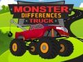 Spel Verskille tussen Monster Truck aanlyn