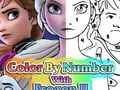 Spel Kleur Volgens Nommer met Frozen II aanlyn