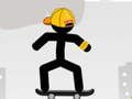 Spel Stickman Skater aanlyn