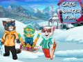 Spel Katte se Winterpret aanlyn