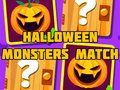 Spel Halloween Monsters Match aanlyn