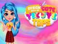 Spel Ontwerp Saam Met My Cute Tie Dye Tops aanlyn