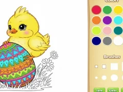 Spel Paasfeeskleurboek vir kinders aanlyn