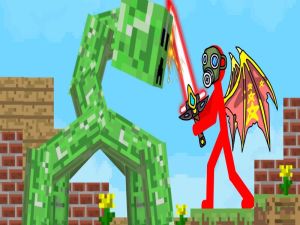 Spel Stickman Mega Boss Battles! aanlyn