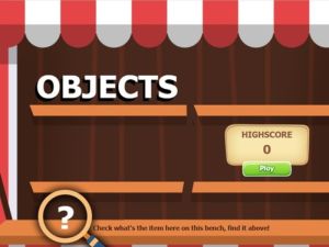 Spel Voorwerpe aanlyn