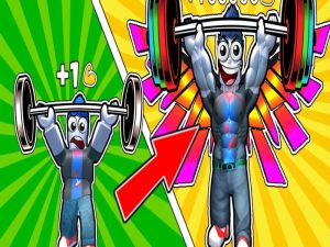 Spel OBBY: Gym Simulator, Escape aanlyn