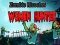 Spel Zombie Ricochet Vrou Jagter aanlyn