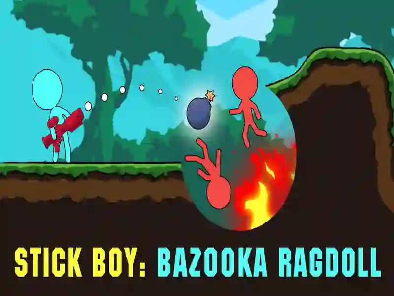 Spel Stick Boy: Bazooka Ragdoll aanlyn